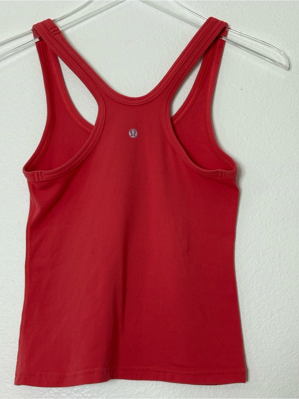 lululemon athletica Red Racerback Tank Top